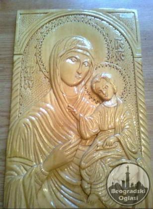 Na prodaju Ikona Device Marije sa isusom u krilu