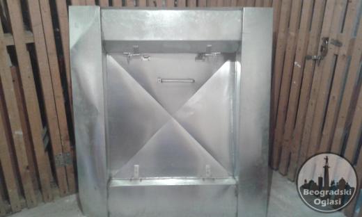 Nov krovni prozor od aluminijuma 80x80cm