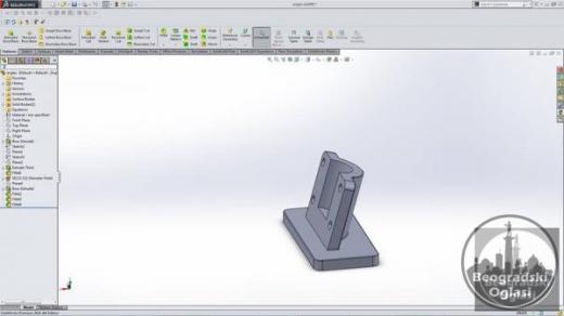 Usluzna izrada 3D modeliranja u programu SOLIDWORKS