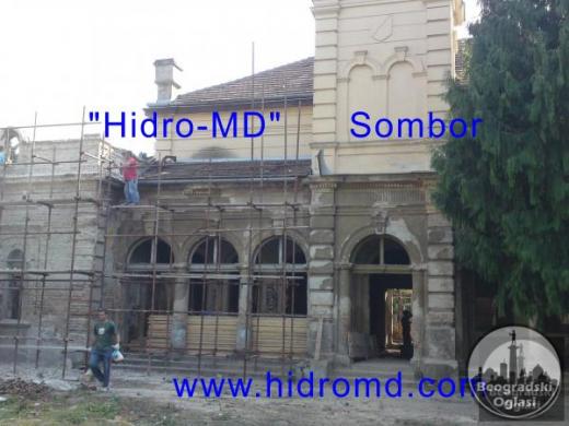 Hidroizolacija vlaznih objekata-masinsko presecanje zidova