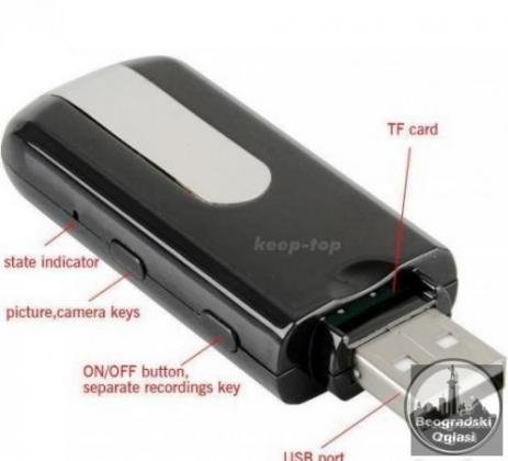 Spijunska USB kamera sa detekcijom pokreta