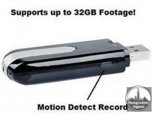 Spijunska USB kamera sa detekcijom pokreta