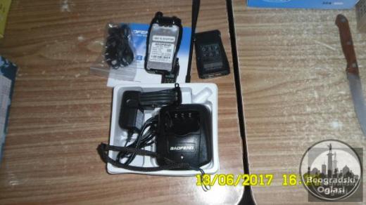 Radio stanica BAOFENG UV-B6 Dual Band-NOVO
