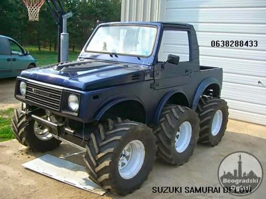 Suzuki samurai Delovi