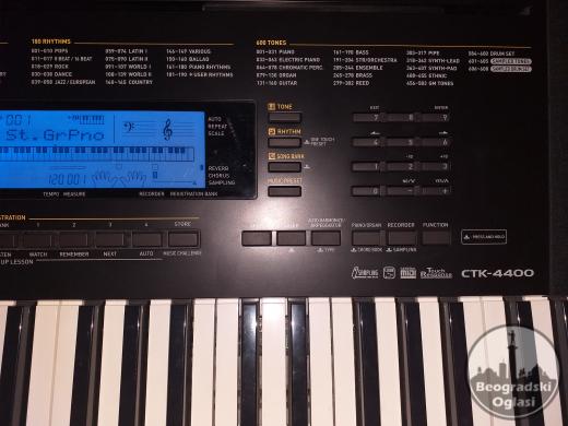 Casio CTK-4400 Klavijatura