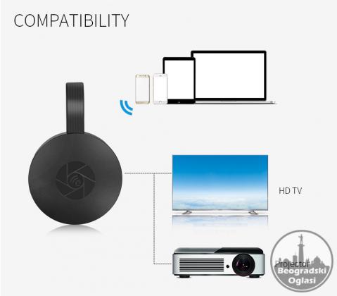MiraScreen G2 TV, Wireless WiFi Display, DLNA, 1080P