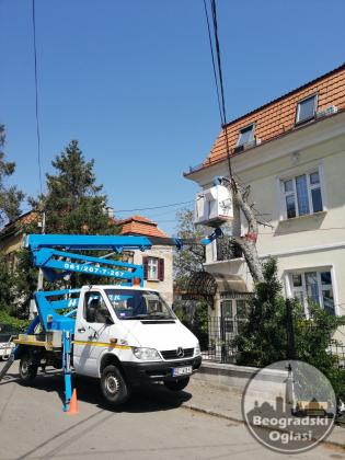 Kamion korpa/dizalica/platforma