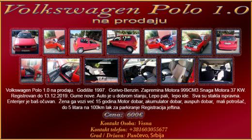 Volkswagen Polo 1.0