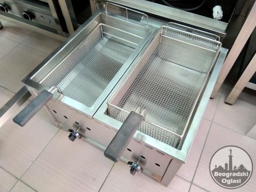 Friteza 2x14l na gas