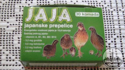 Jaja Japanske prepelice