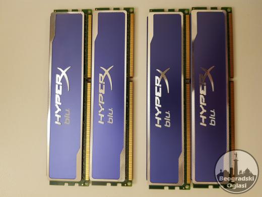 Kingston XyperX BLU 1600Mhz DDR3 (4x4Gb)