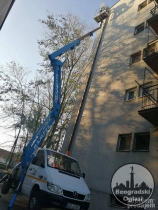 Kamion korpa/dizalica/platforma