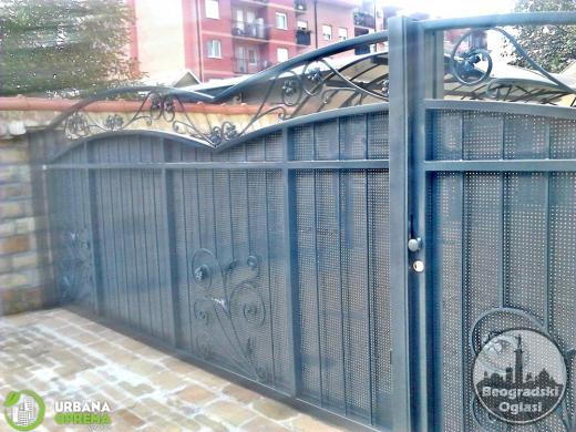 Balkonske ograde, kapije, zaštitne rešetke - URBANA OPREMA NOVI SAD