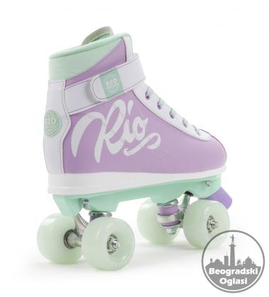 ROLŠUE! RIO ROLLER MILKSHAKE QUAD SKATE - MINT BERRY