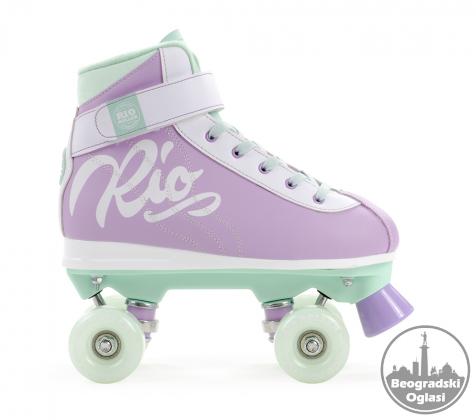 ROLŠUE! RIO ROLLER MILKSHAKE QUAD SKATE - MINT BERRY