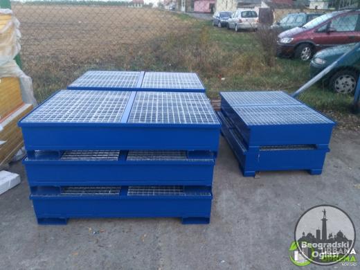 Posude od metala za odlaganje otpada - URBANA OPREMA DOO NOVI SAD