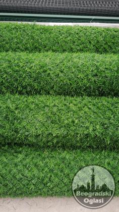 Ograda veštačka trava