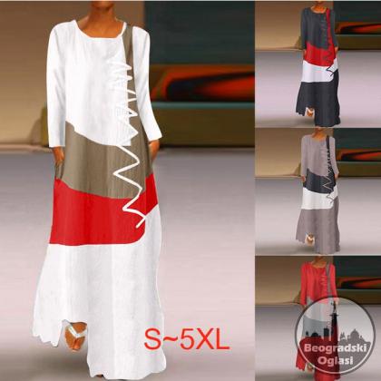 Maki haljina vintage S-5XL sl.Ww