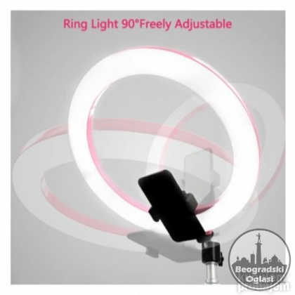 LED Ring  sa stalkom- SVETLO Za SLIKANJE I Šminknje 30cm
