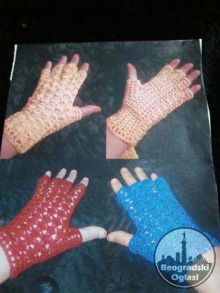 Heklam damske rukavice po narudzbini