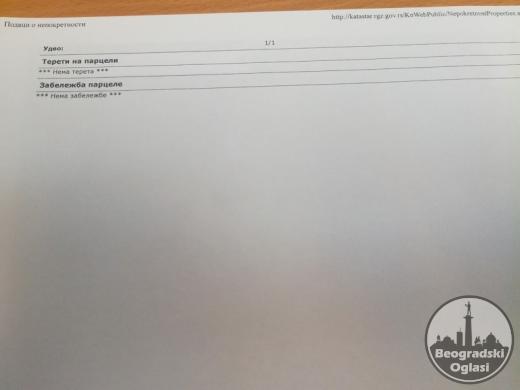 Prodajem zemljiste sa mladom sumom-Kragujevac