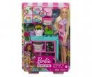 Barbi set barbika sa optemom za cvećaru , Original Barbie Mattel Novo , Neotpakovano