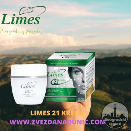 Limes 21 krema – 21 aktivna susptanca za našu kožu