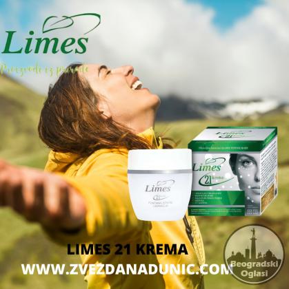 Limes 21 krema – 21 aktivna susptanca za našu kožu