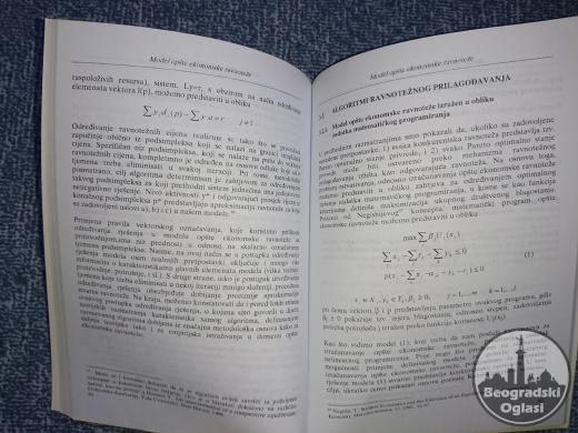 Model opšte ekonomske ravnoteže - Marko Backović