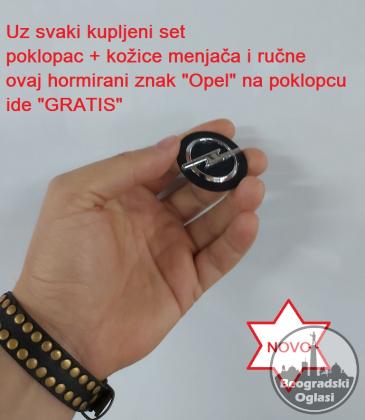 OPEL CORSA B POKLOPAC Airbag-a +kožica menjača i ručne -NOVO