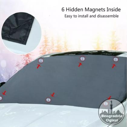 V3 Pokrivač sa magnetima za vetrobransko staklo