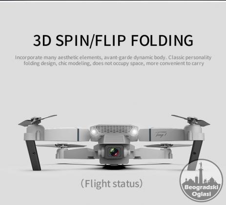 Dron E88W PRO 2021 WIFI FPV RC 4K/Dual