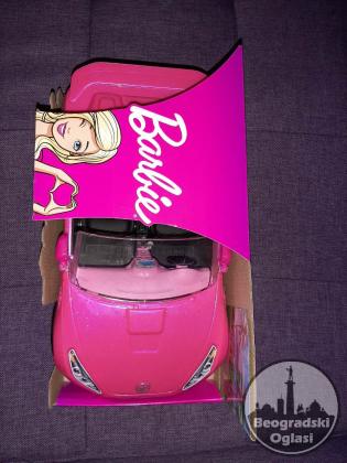 Barbi Auto Kabriolet. Original Barbie Mattel . Novo , Neotpakovano.