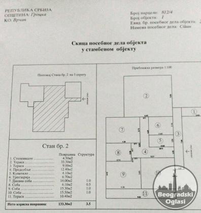 Prodajem stan 15min od centra grada Tranšped 180m2 preko puta Ikee