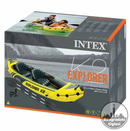 Intex Explorer K2 Kajak dvosed
