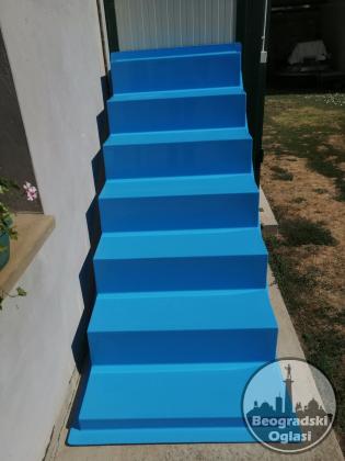 Poliester stepenice za bazen