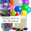 Helijum boca za 30 balona