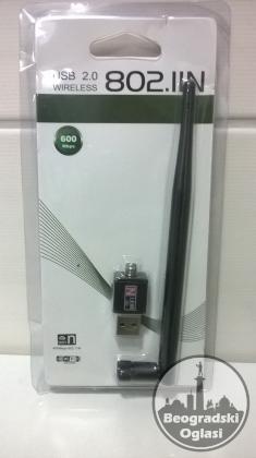 USB WI FI Prijemnik 5dB jaka antena