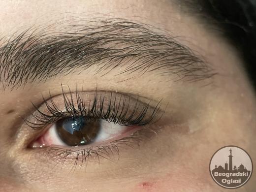 Lash lift and brow lamination