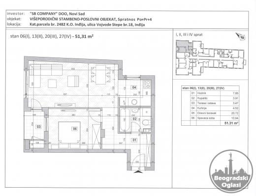 Stan od 51,31 m2