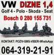 DIZNE 1,4 VW Golf 4 Polo Skoda Seat , VW 030 906 031 E , Bosch 0 280 155 731