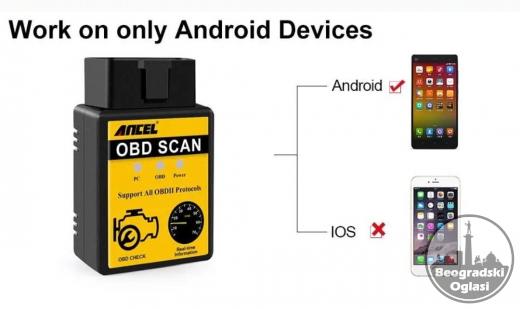ANCEL OBD2 V1.5 Bluetooth Dijagnostika