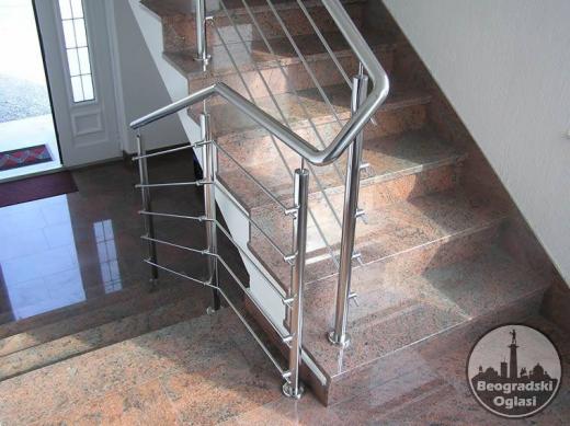 Inox (prohrom) ograde i kapije