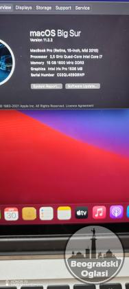 Macbook pro 2015 i7 16 500 dve grafike 3k ekran retina 15,4