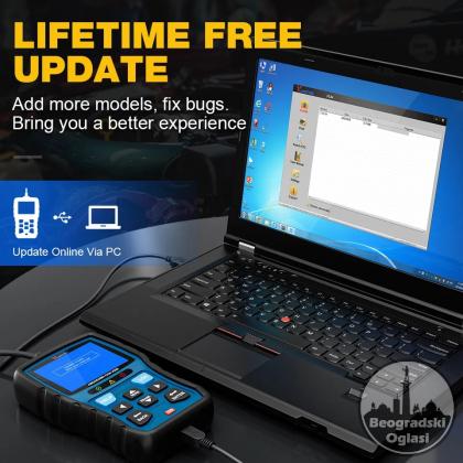VDIAGTOOL VD30 OBD2, OBDII EOBD Auto Dijagnostika