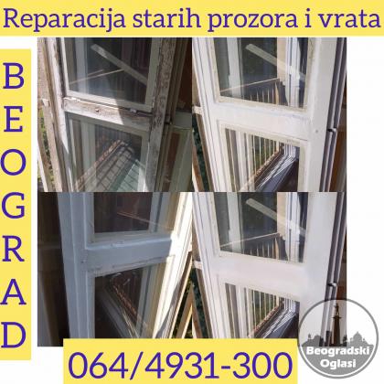 Parcijalna sanacija farbanje starih vrata prozora 0644931300