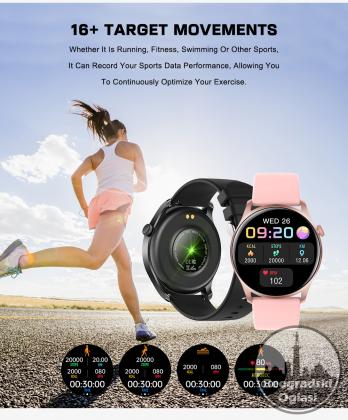 K8 Ženski Bluetooth Smart Fitnes Watch