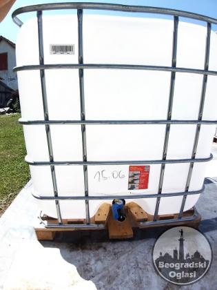 Plastični IBC kontejneri cisterne od 1000 l