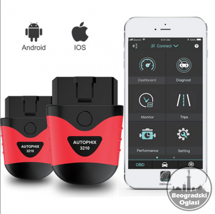 AUTOPHIX 3210 Bluetooth OBD2 Auto Dijagnostika