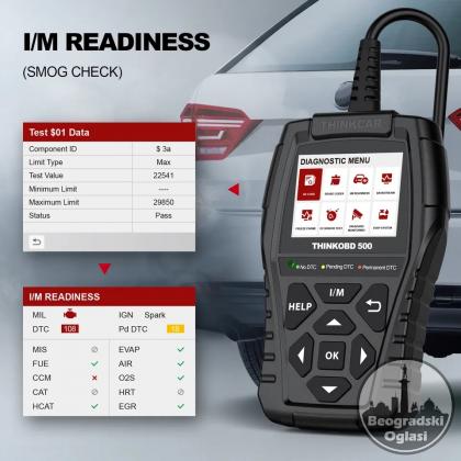 Thinkcar Thinkobd 500 OBD2 Auto Dijagnostika